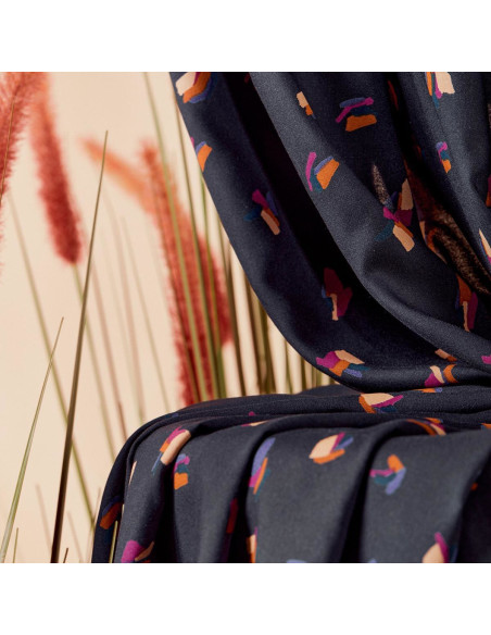 Viscose stof Beryl Night - Atelier Brunette