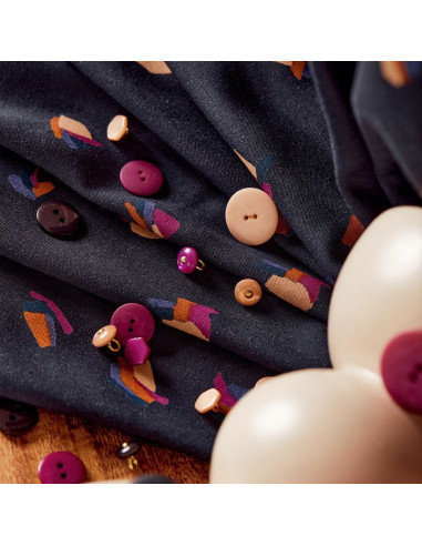 Viscose stof Beryl Night - Atelier Brunette