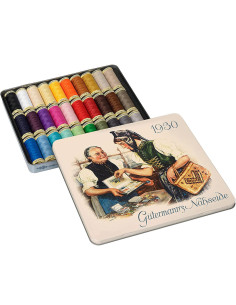Set van 30 polyester naaigaren Nostalgie 1930 Gütermann