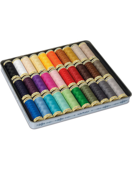Set van 30 polyester naaigaren Nostalgie 1930 Gütermann