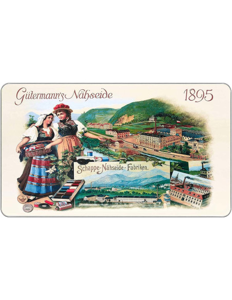 Set van 48 polyester naaigaren Nostalgie 1895 Gütermann