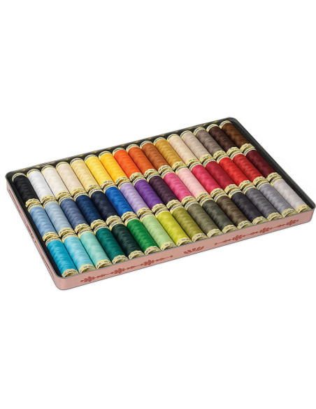 Set van 48 polyester naaigaren Nostalgie 1895 Gütermann