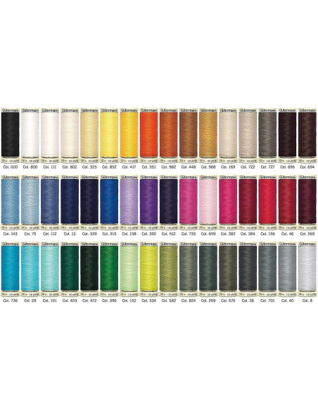 Set van 48 polyester naaigaren Nostalgie 1895 Gütermann