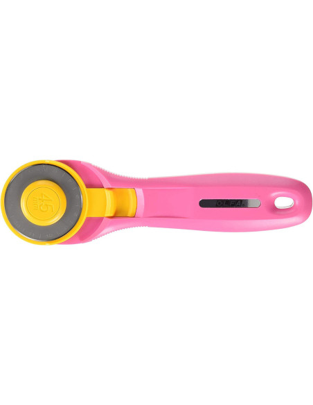 Ergonomische roze Olfa cirkelvormige snijder 45mm
