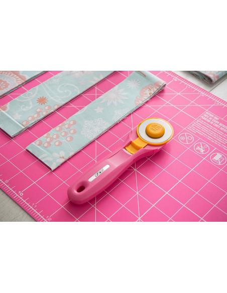 Ergonomische roze Olfa cirkelvormige snijder 45mm