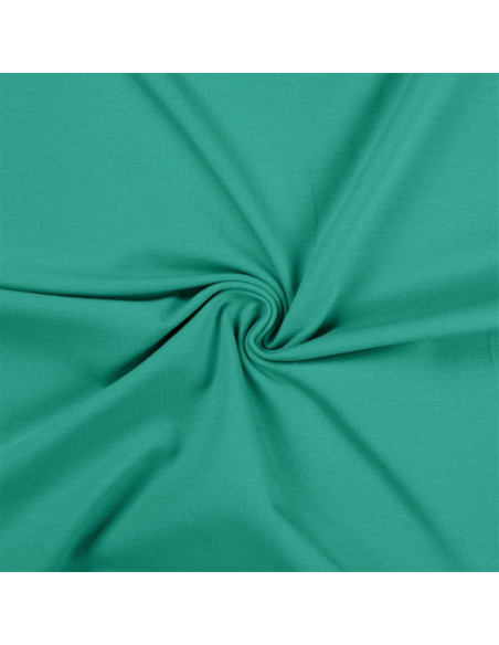 Jersey katoen stof - Tiffany Blauw