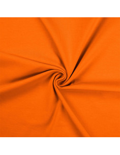 Katoenen jersey stof - Oranje