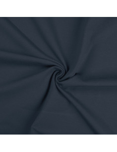 Jersey katoen stof - Denim blauw