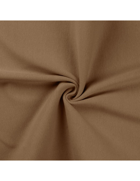 Jersey boordstof - Taupe
