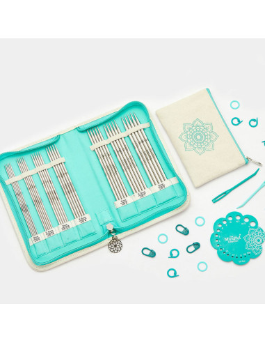 Dubbelpuntige naalden set The Grateful Mindful KnitPro