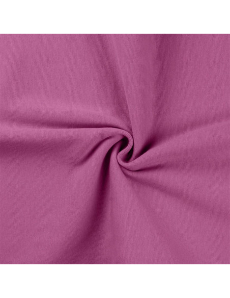 Geribbelde jersey stof - Lila