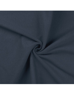 Jersey boordstof - Denim blauw