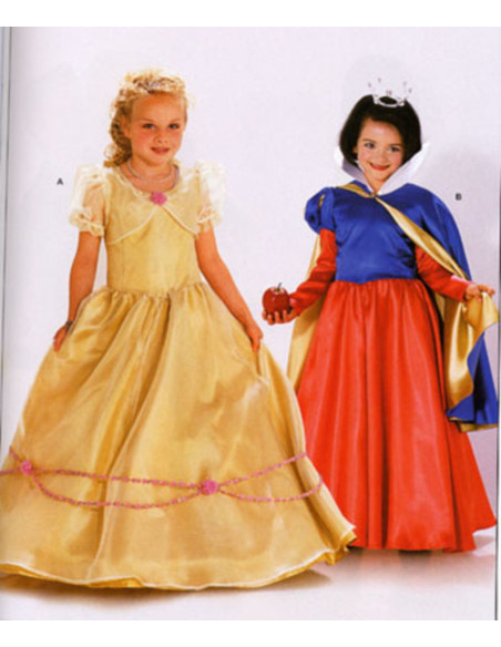 Prinsessen- en Sneeuwwitje-patroon - Burda 2480