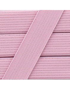 Zachte elastiek 15 mm - Roze