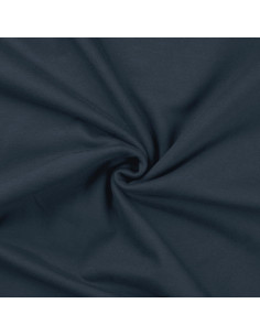Sweatstof - Denimblauw
