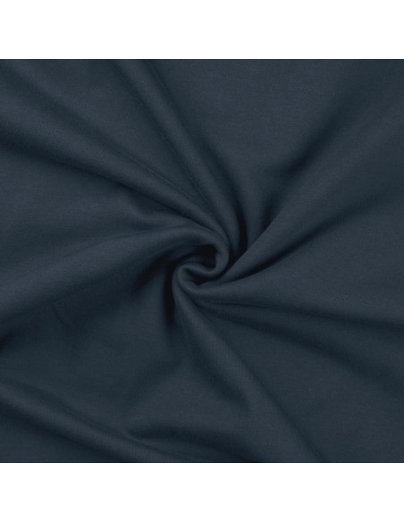 Sweatstof - Denimblauw