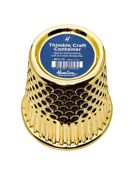 Decoratieve vingerhoed - Goud