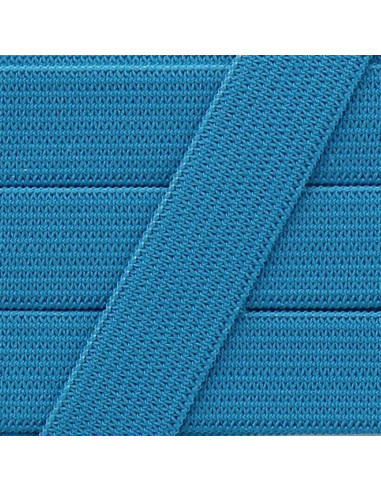 Zachte elastiek 15 mm - Blauw