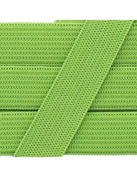 Zachte elastiek 15 mm - Groen