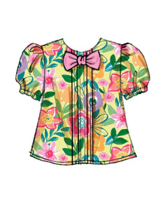 Patroon voor babybovenstuk en -broekje - Butterick 6884 2