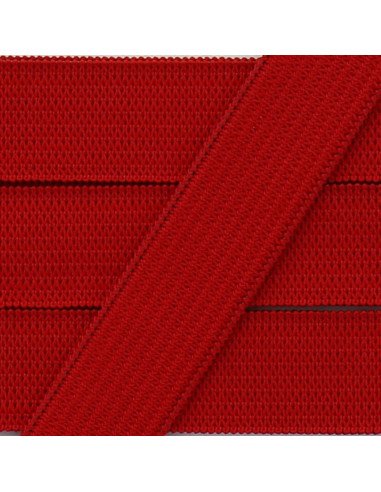 Zachte elastiek 15 mm - Rood