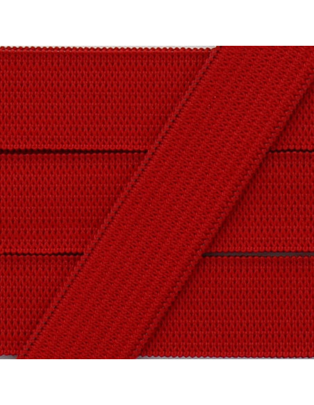 Zachte elastiek 15 mm - Rood