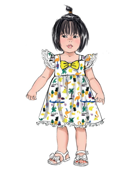 Jurkpatroon - Butterick 6885