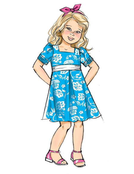 Jurkpatroon - Butterick 6886