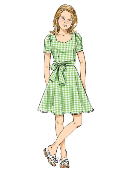 Jurkpatroon - Butterick 6888