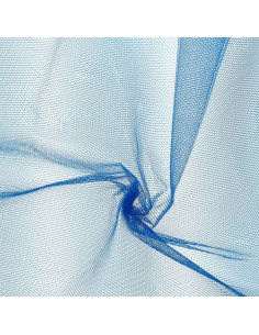 Stijf tule - Turkoois blauw