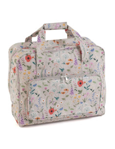Tas voor naaimachine - Wilde bloemen