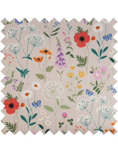 Tas voor naaimachine - Wilde bloemen