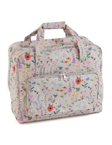 Tas voor naaimachine - Wilde bloemen