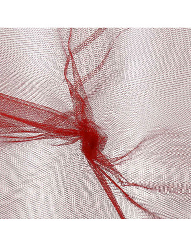Stijf tule - Rood