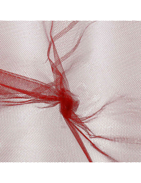 Stijf tule - Rood