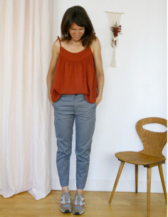 Patroon voor tanktop of jurk Crépuscule - Atelier Scämmit 2