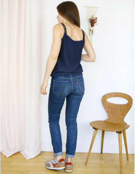 Patroon voor tanktop of jurk Crépuscule - Atelier Scämmit