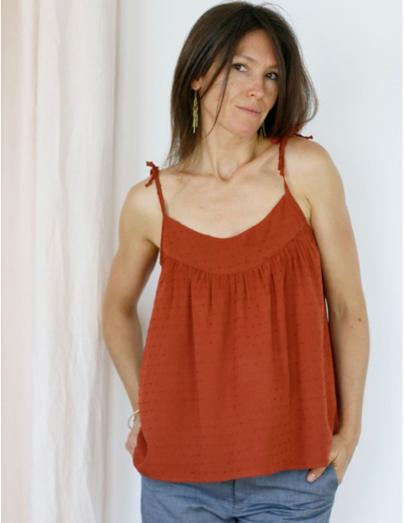 Patroon voor tanktop of jurk Crépuscule - Atelier Scämmit