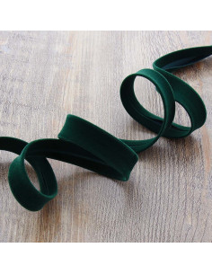 Fluwelen biais - Groen