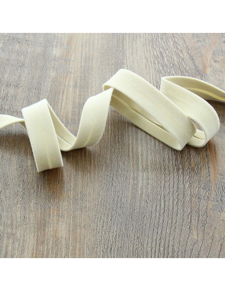Fluwelen biais - Beige