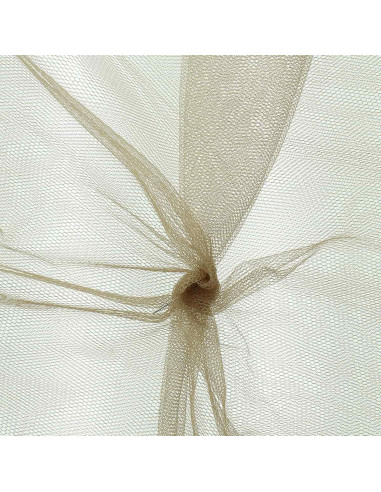 Stijf tule - Beige