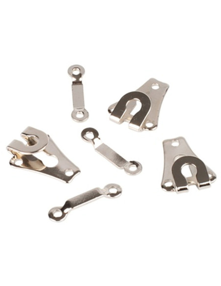 Sluitclips voor broek zilver Bohin