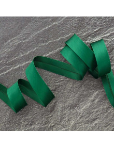Viscose biais - Donkergroen