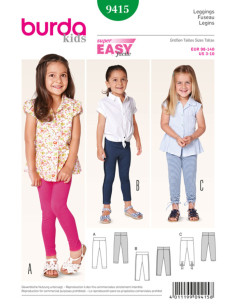 Legging patroon - Burda 9415