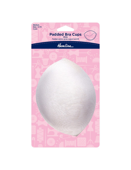 Gewatteerde bh-cups - Wit