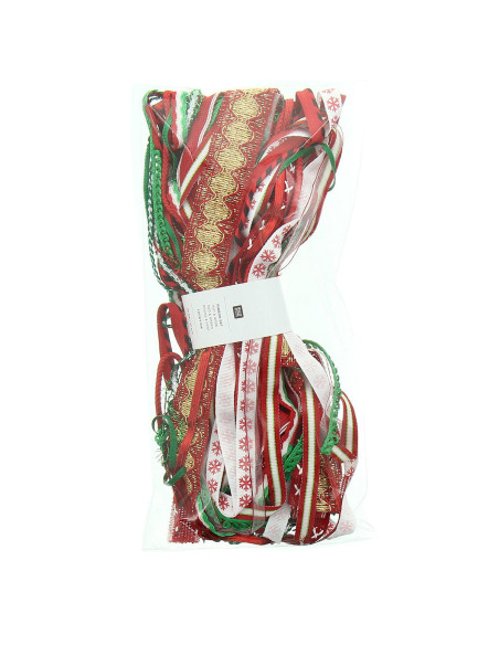 Assortiment van linten - Rood en groen