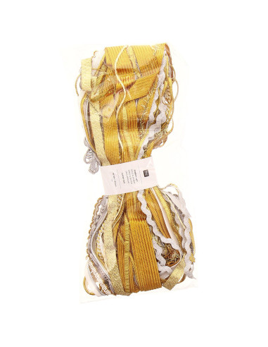 Assortiment van linten - Goud en zilver