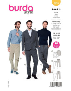 Kostuum patroon - Burda 5955