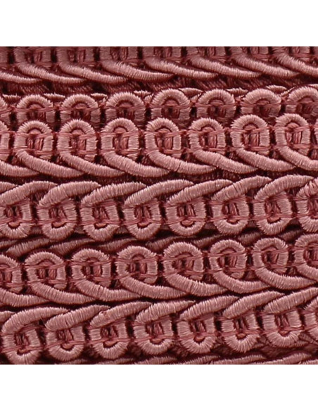 Chanel-stijl galonband - Oudroze