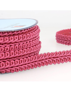 Chanel-stijl galonband - Fuchsia
